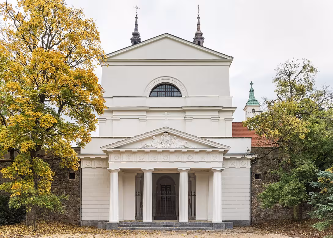 Dnešní pohled – Hrobka Lichtenštejnů ve Vranově