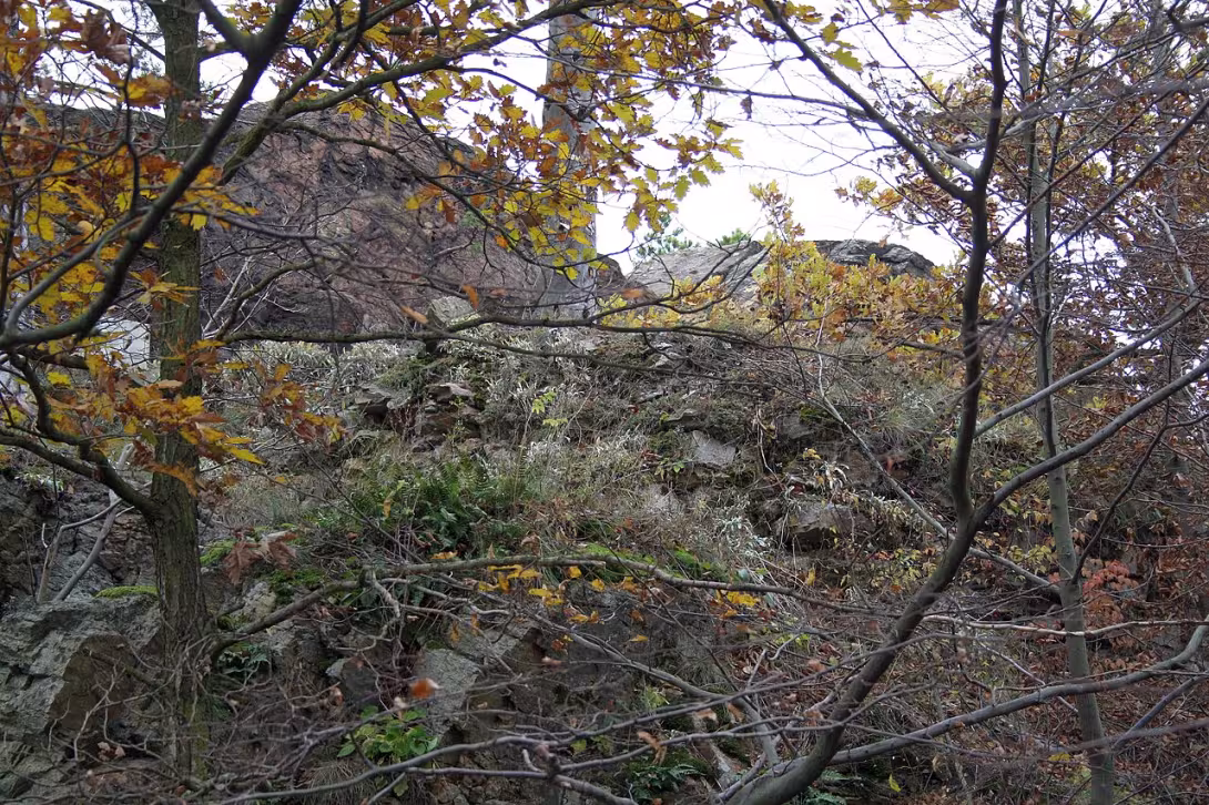 Today's view – Kozlov (hrad, okres Třebíč)