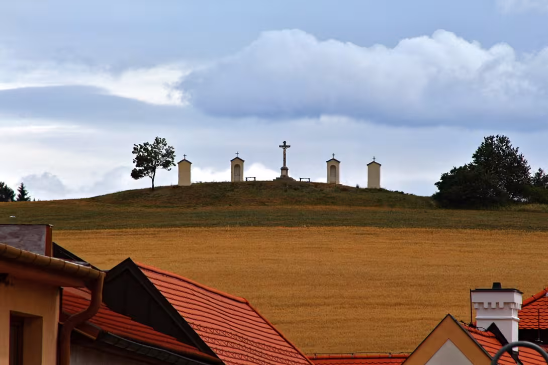 Dnešní pohled – Křížová cesta (Nová Říše)