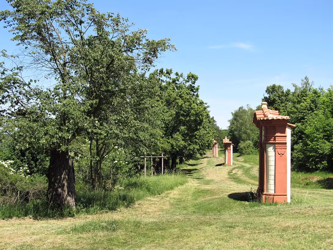 Heutige Ansicht – Křížová cesta Liběchov