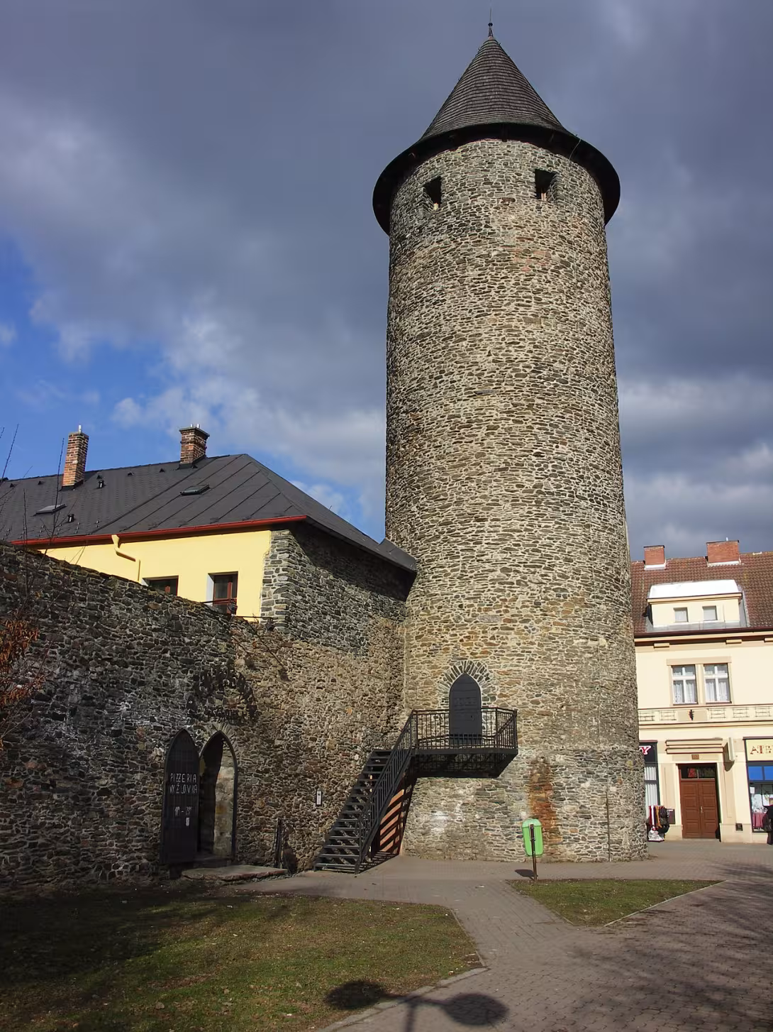 Dnešní pohled – Městské opevnění v Čáslavi