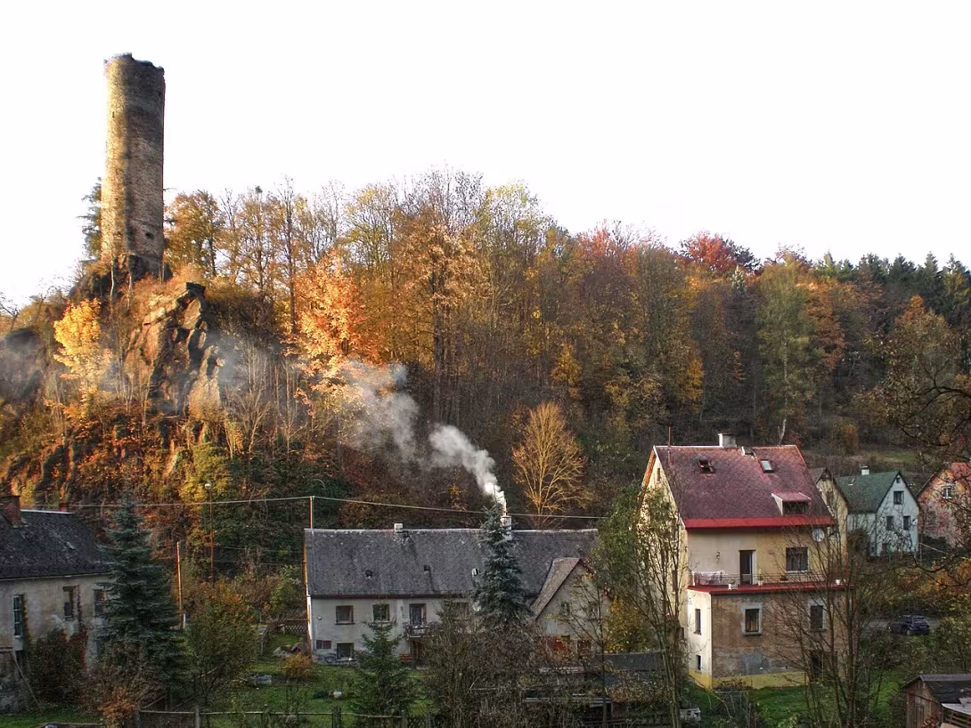 Dnešní pohled – Neuberg