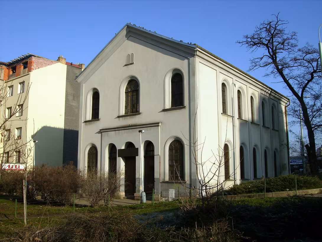 Dzisiejszy widok – Nová synagoga
