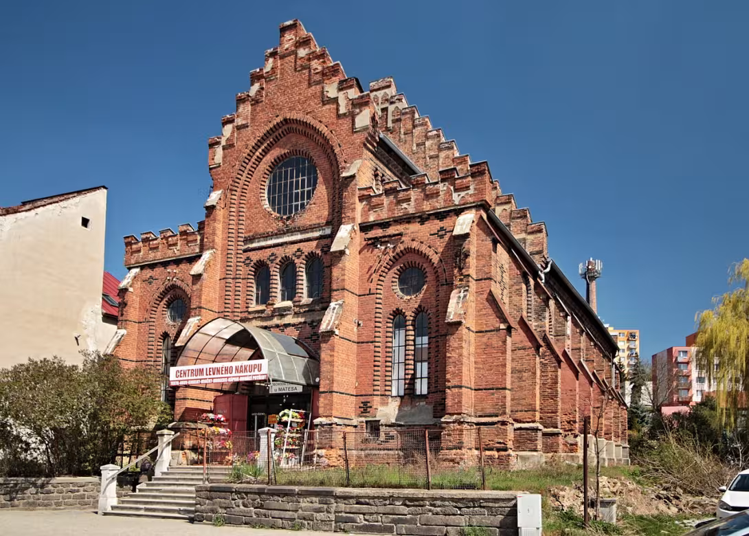 Dnešní pohled – Nová synagoga ve Velkém Meziříčí