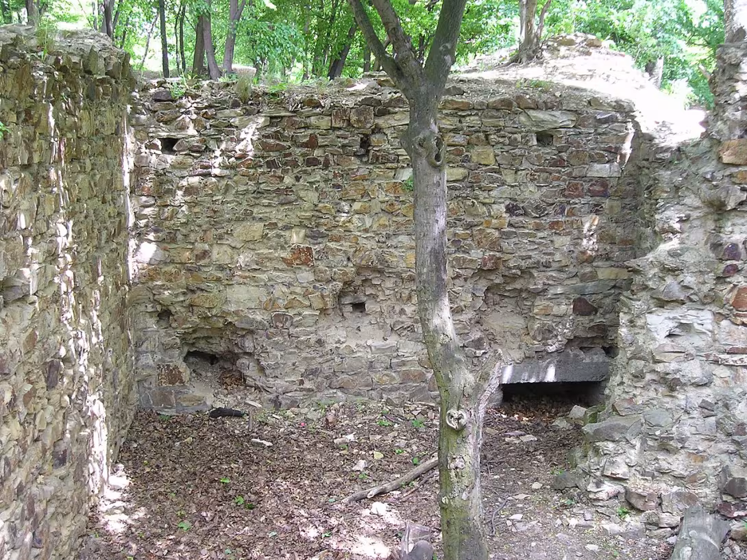Dnešní pohled – Nový hrad u Kunratic