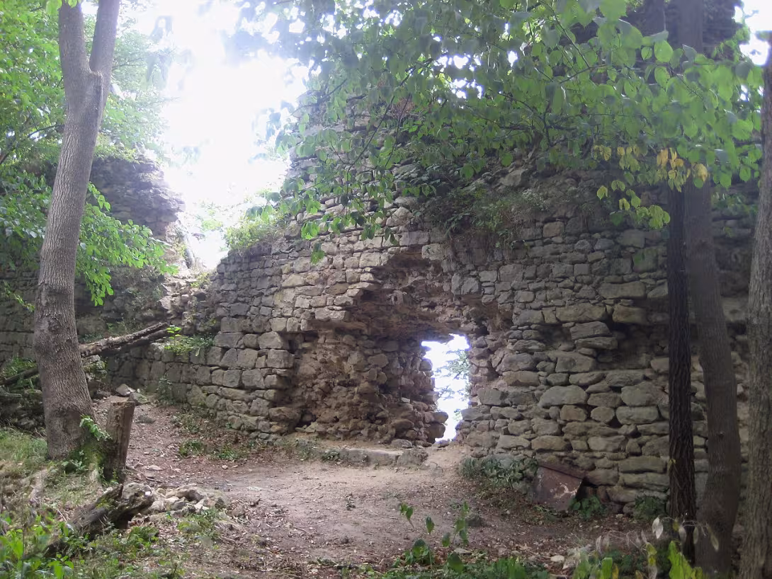Dnešní pohled – Obřany (hrad, okres Kroměříž)