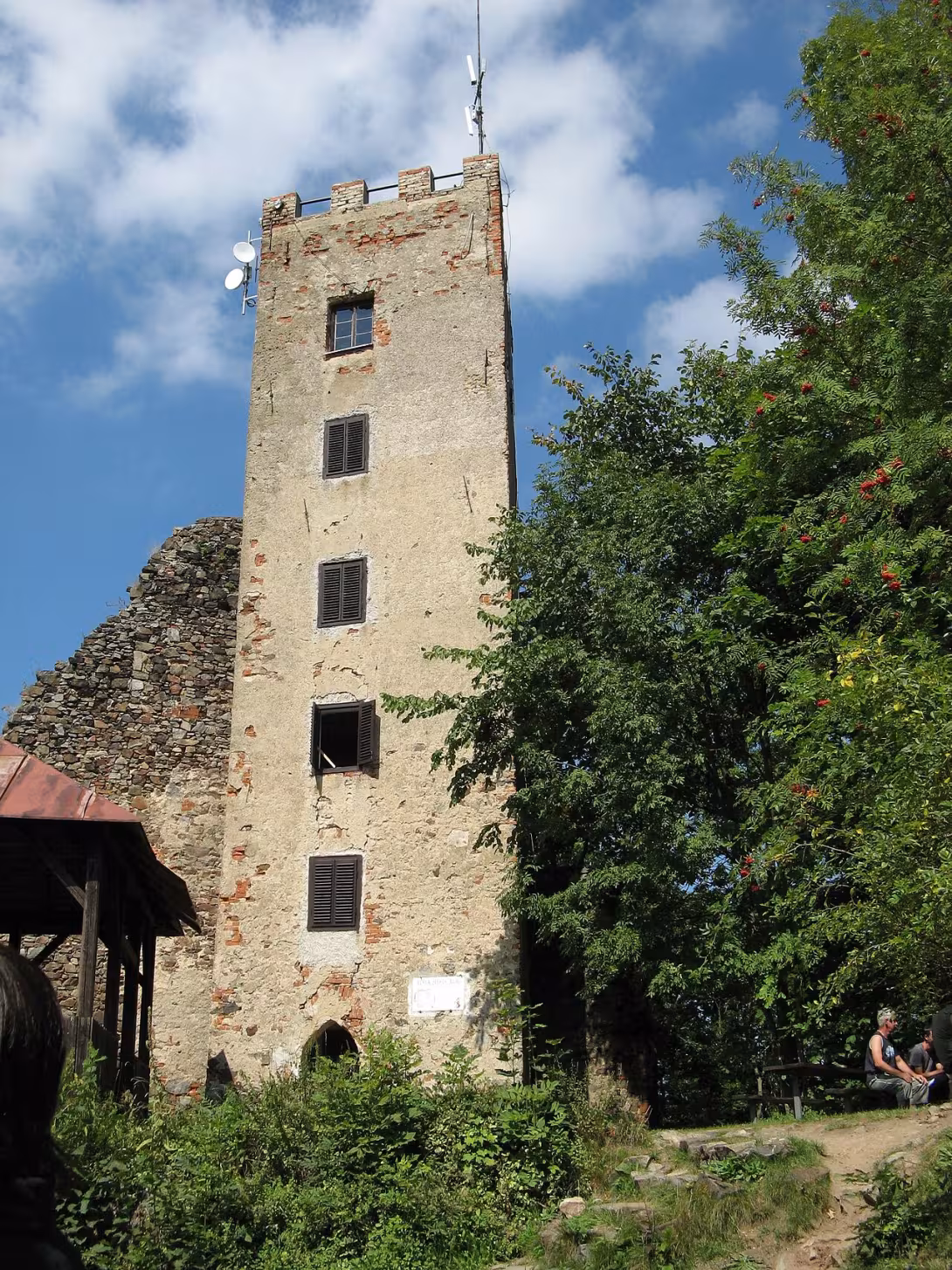 Dnešní pohled – Rýzmberk