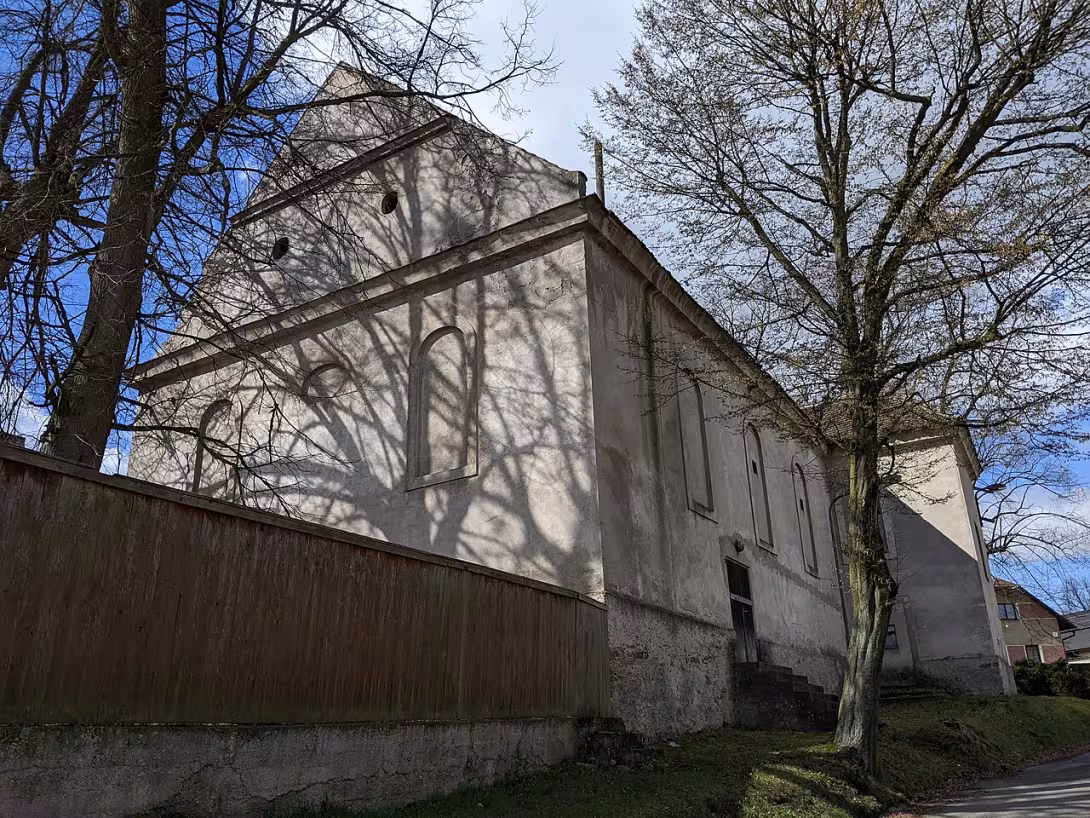 Dnešní pohled – Synagoga (Habry)