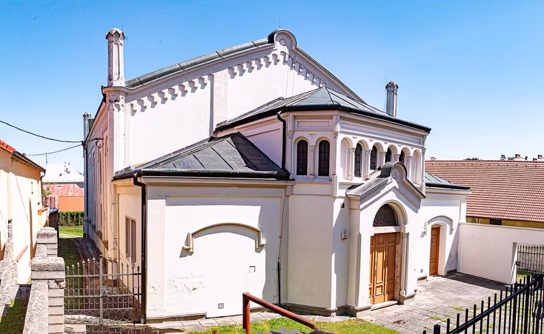 Dnešní pohled – Synagoga v Golčově Jeníkově