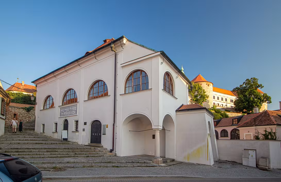 Dnešní pohled – Synagoga v Mikulově