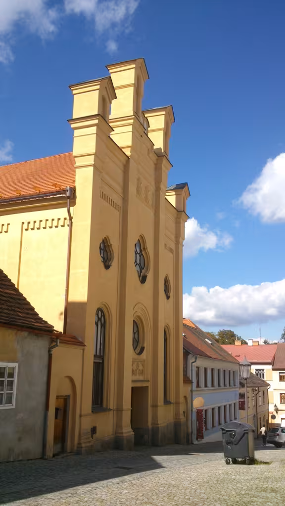 Dnešní pohled – Synagoga v Písku
