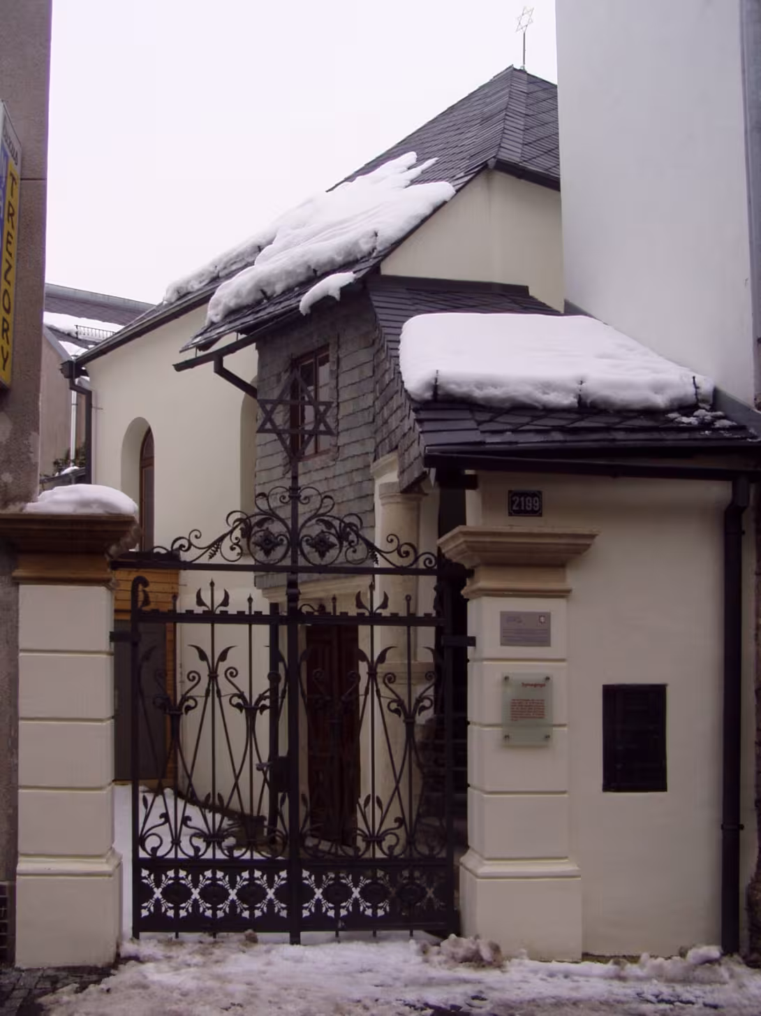Dnešní pohled – Synagoga v Turnově