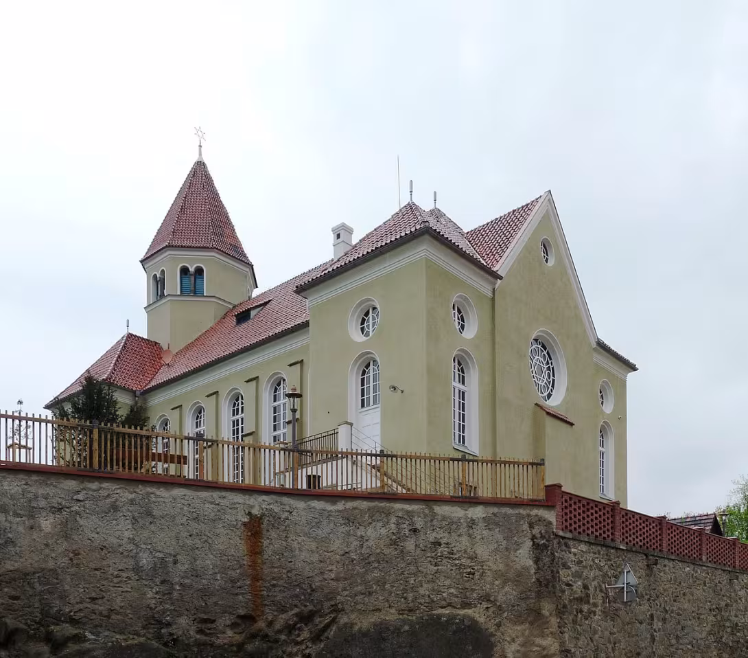 Dnešní pohled – Synagoga v Českém Krumlově