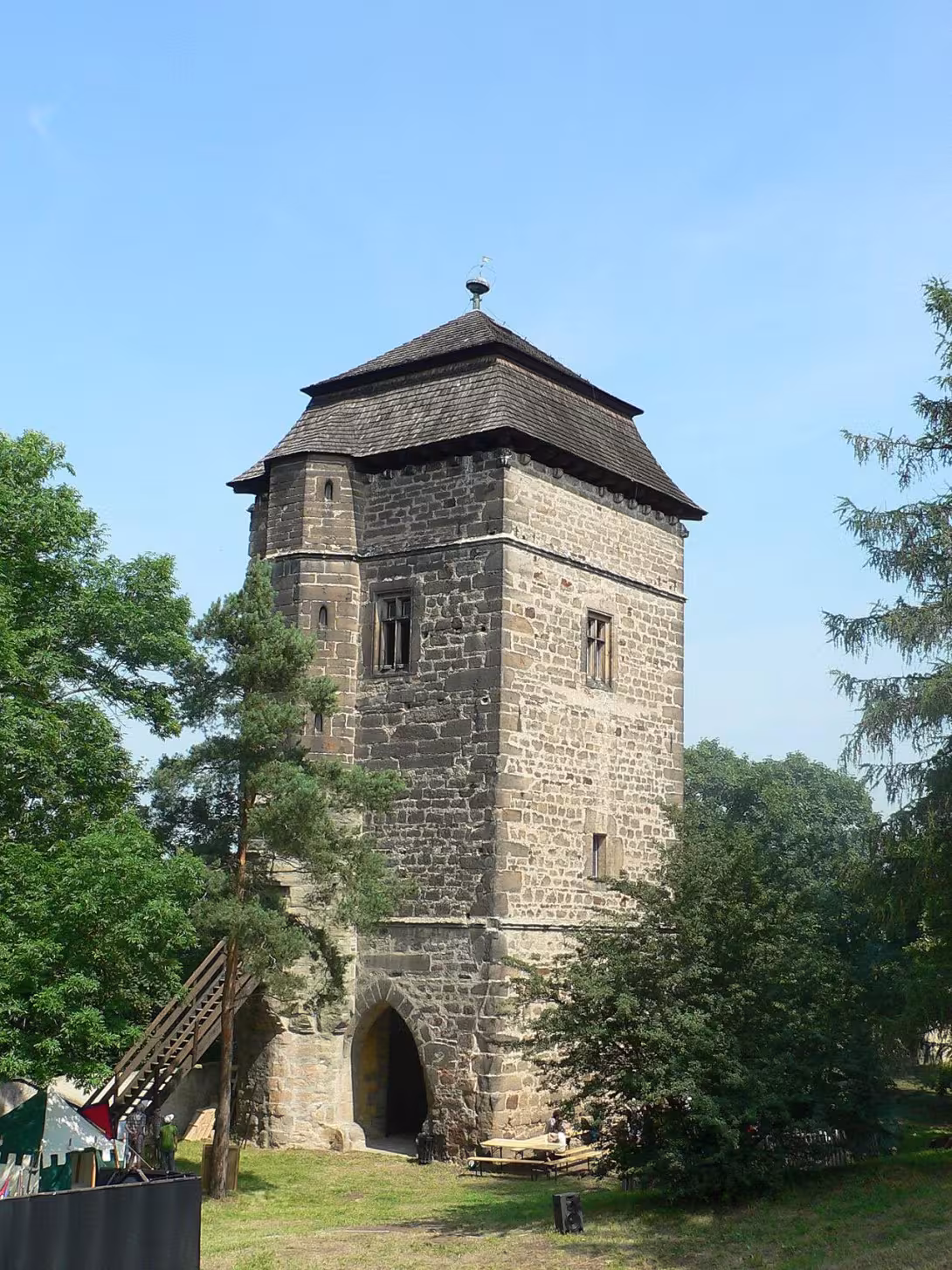 Today's view – Tuchoraz (hrad)