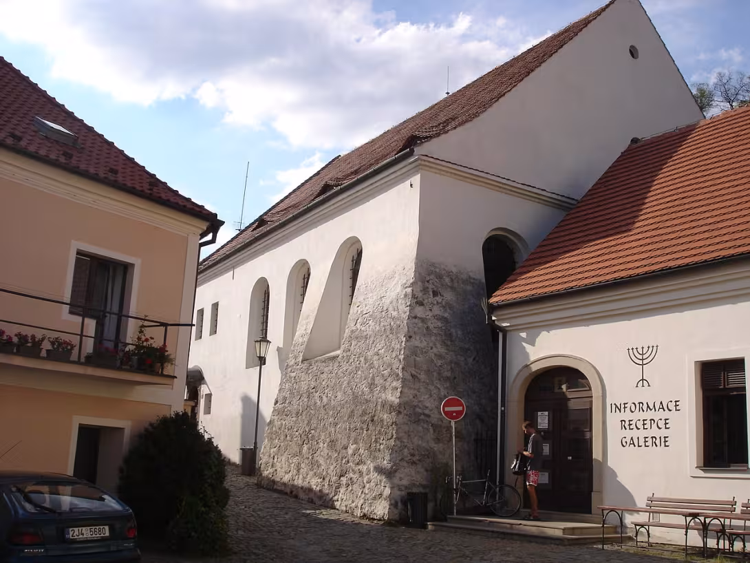 Dnešní pohled – Zadní synagoga