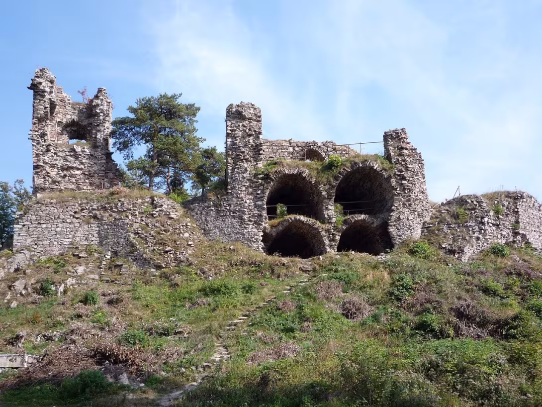 Dnešní pohled – Zubštejn