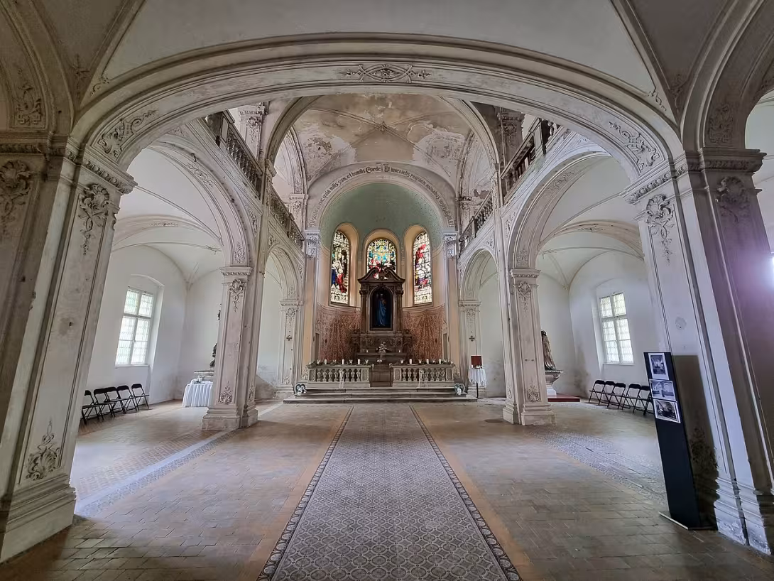 Dnešní pohled – kostel Nejsvětějšího Srdce Páně