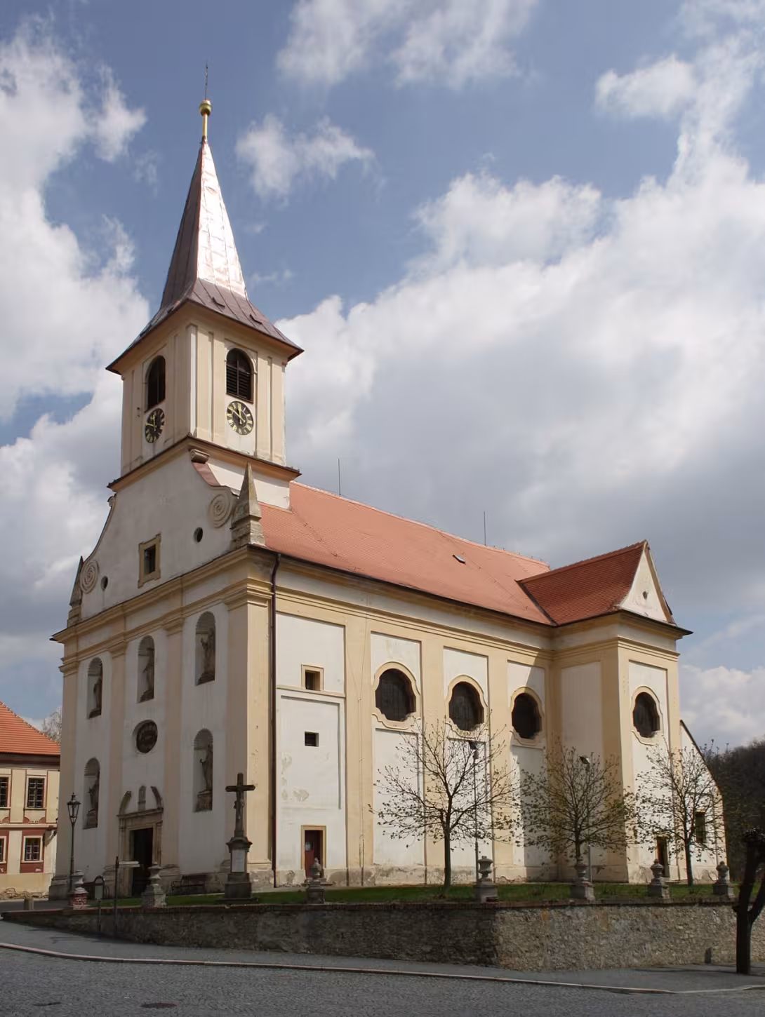 Dnešní pohled – kostel svatého Jana Křtitele