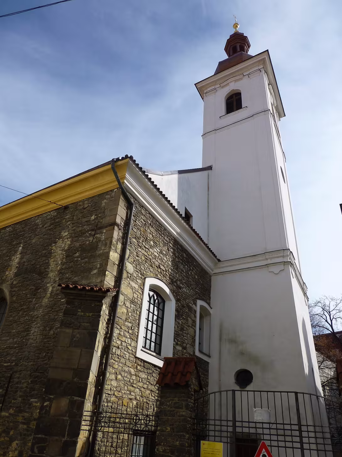 Dnešní pohled – kostel svatého Michala v Jirchářích