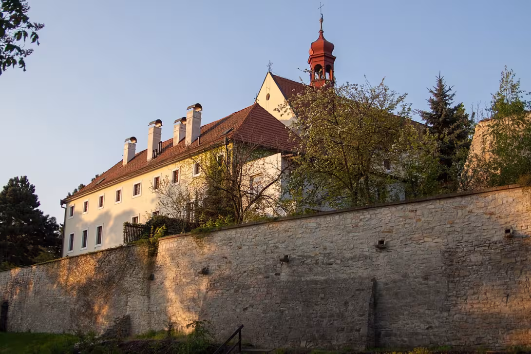 Dnešní pohled – městské opevnění Mělníka