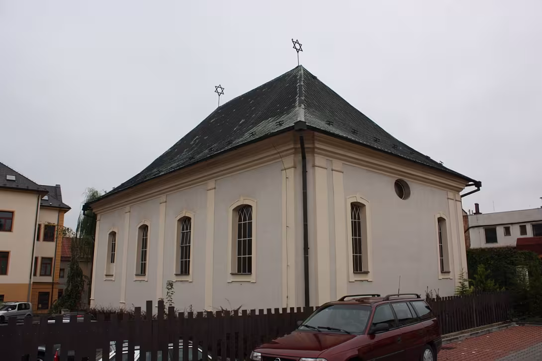 Heutige Ansicht – synagoga v Rychnově nad Kněžnou