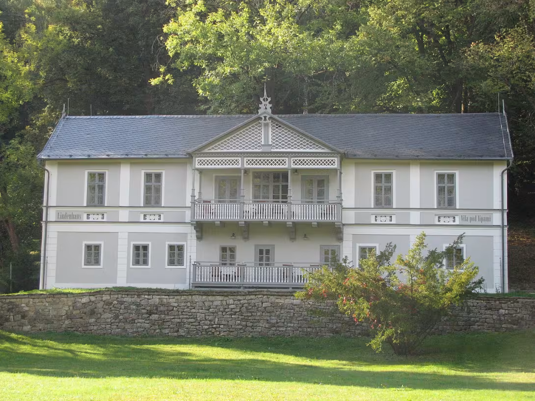Dzisiejszy widok – vila Lipová