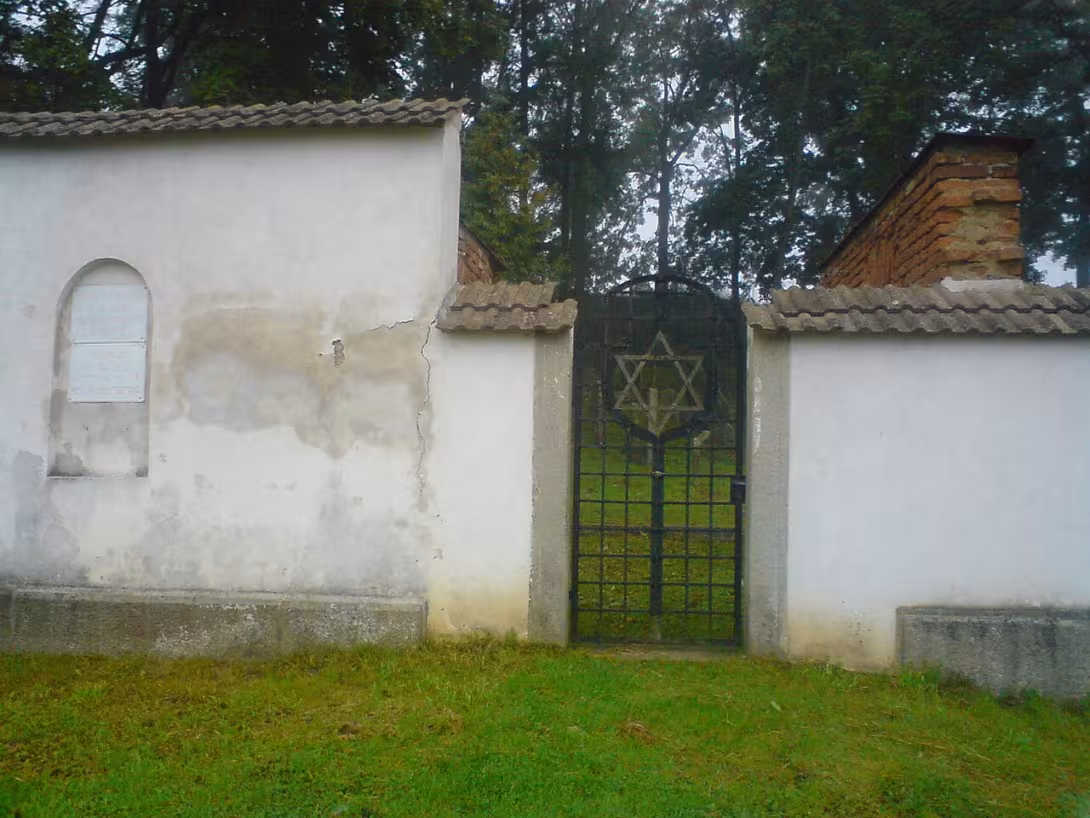 Heutige Ansicht – Židovský hřbitov v Polné
