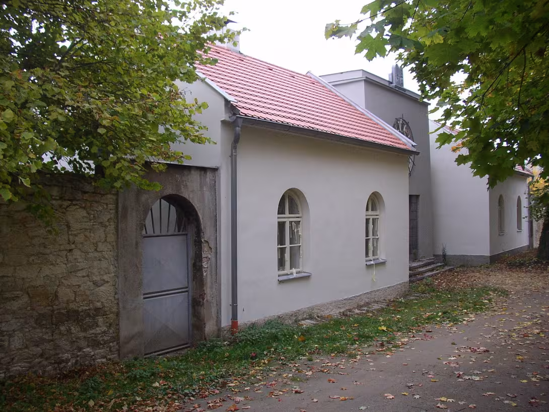 Dnešní pohled – Židovský hřbitov ve Slaném