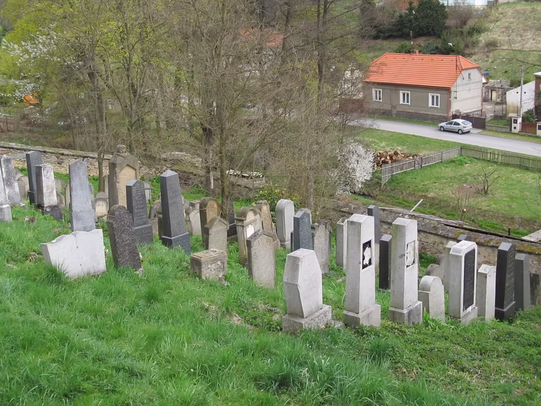Heutige Ansicht – Židovský hřbitov ve Štěnovicích