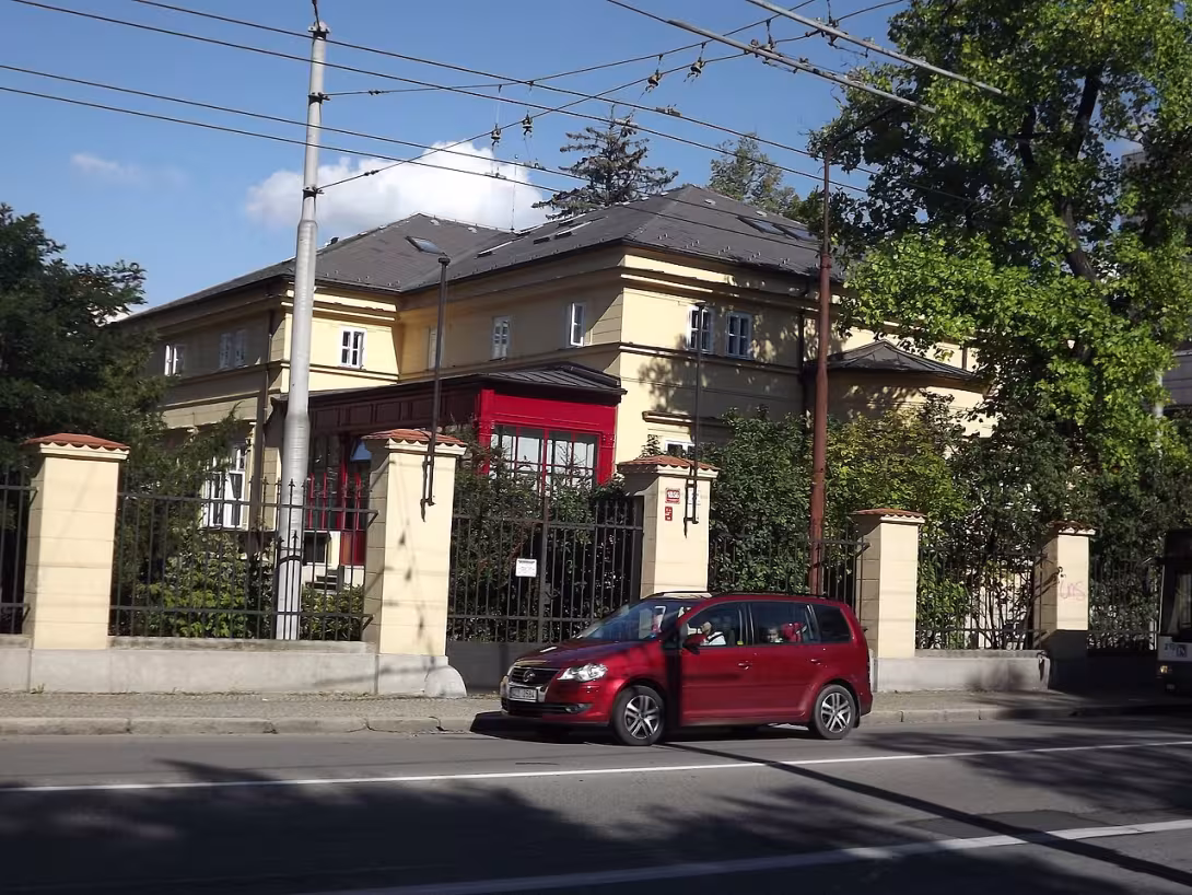 Dnešní pohled – Eggertova vila
