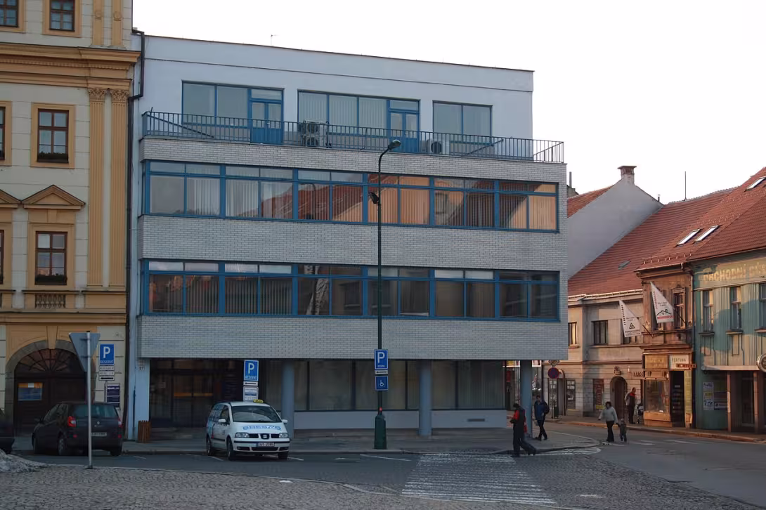 Heutige Ansicht – Fuchsova spořitelna