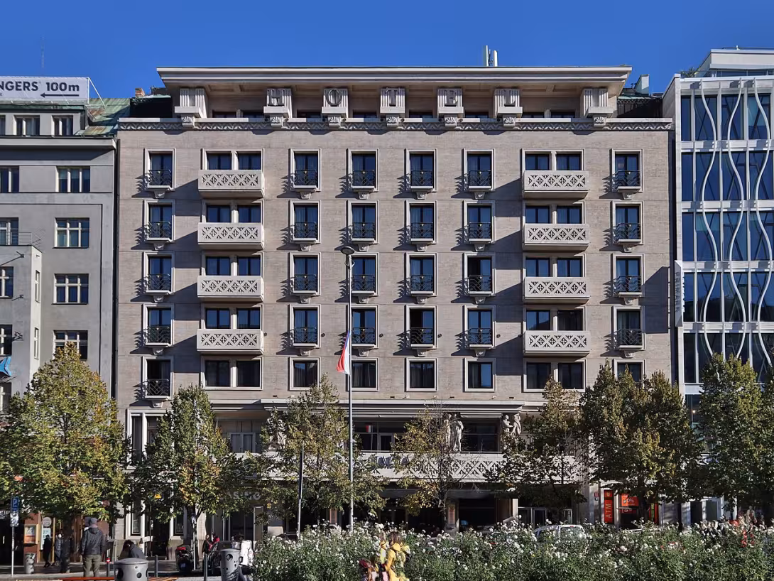 Dnešní pohled – Hotel Jalta