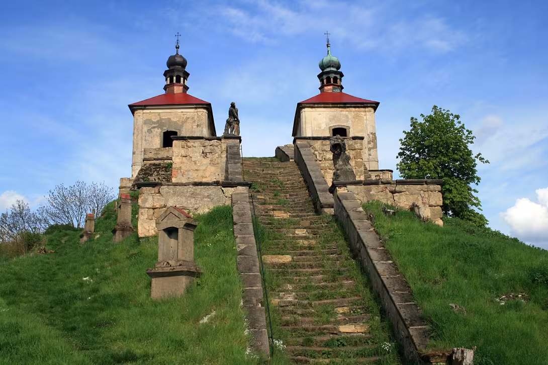 Today's view – Kalvárie v Ostrém