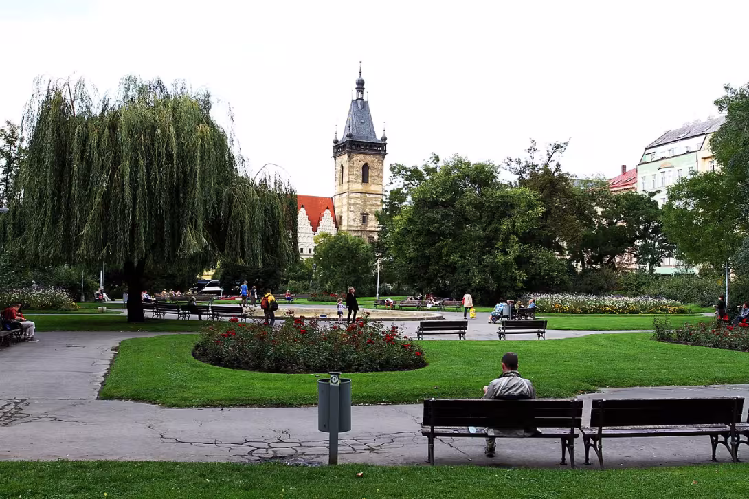 Dnešní pohled – Karlovo náměstí