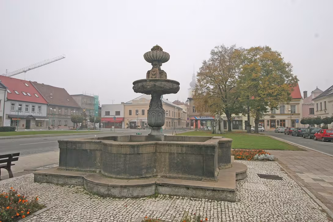 Dnešní pohled – Kašna (Třebechovice pod Orebem)