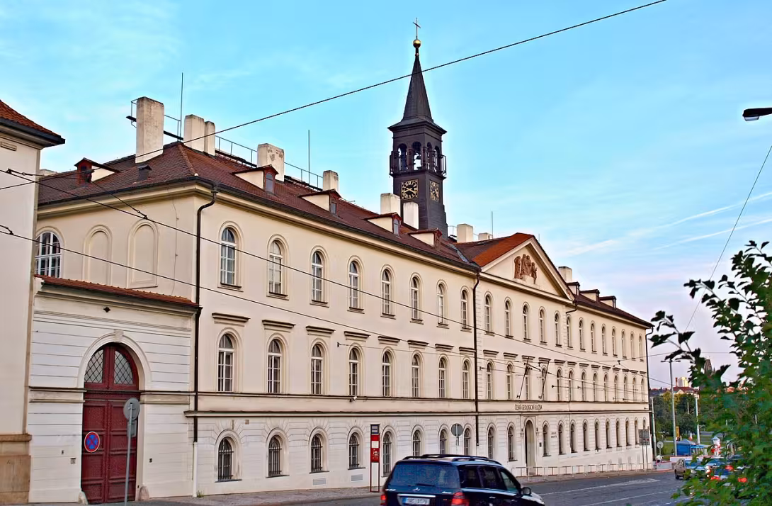 Dnešní pohled – Klárův ústav slepců