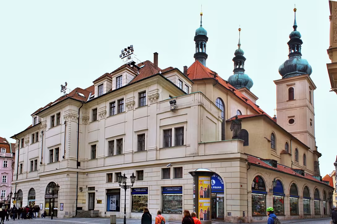 Dnešní pohled – Klášter obutých karmelitánů na Starém Městě