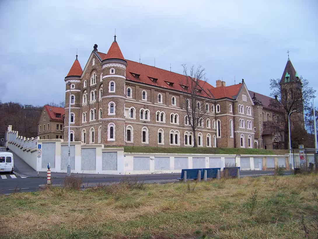 Dnešný pohľad – Klášter svatého Gabriela v Praze