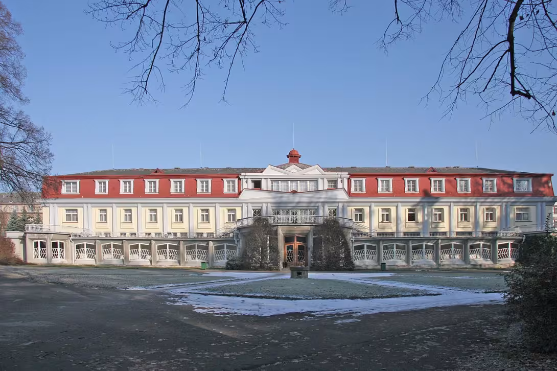 Dnešný pohľad – Lázeňský dům v Bohdanči