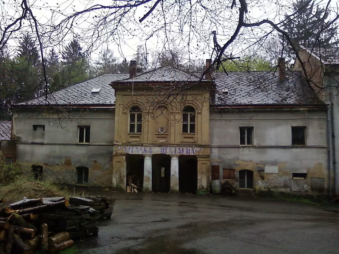 Dnešní pohled – Lázně Petrkov