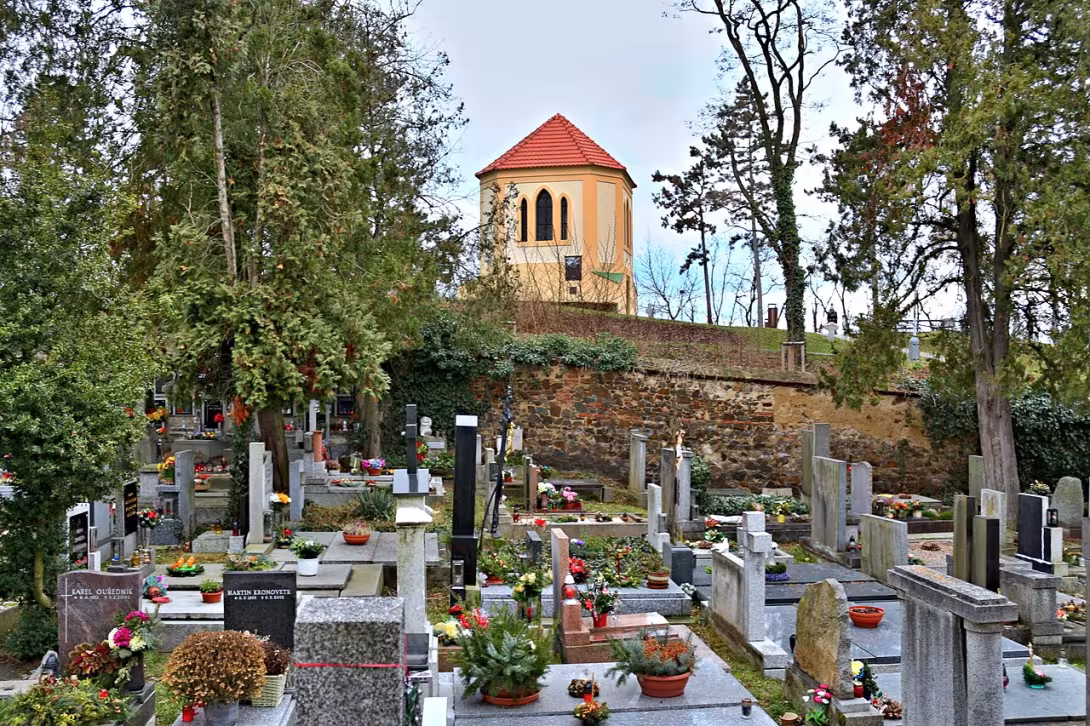 Today's view – Modřanský hřbitov