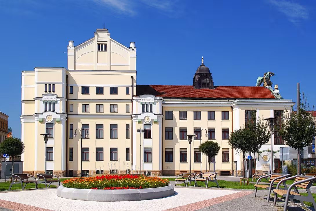 Dnešní pohled – Městské divadlo Pardubice