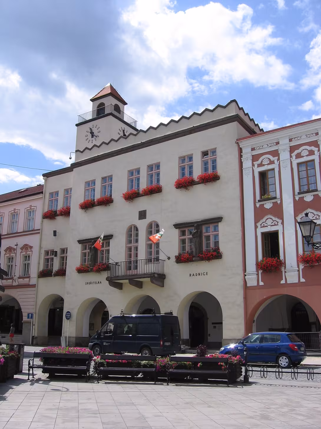 Dnešní pohled – Novojičínská radnice