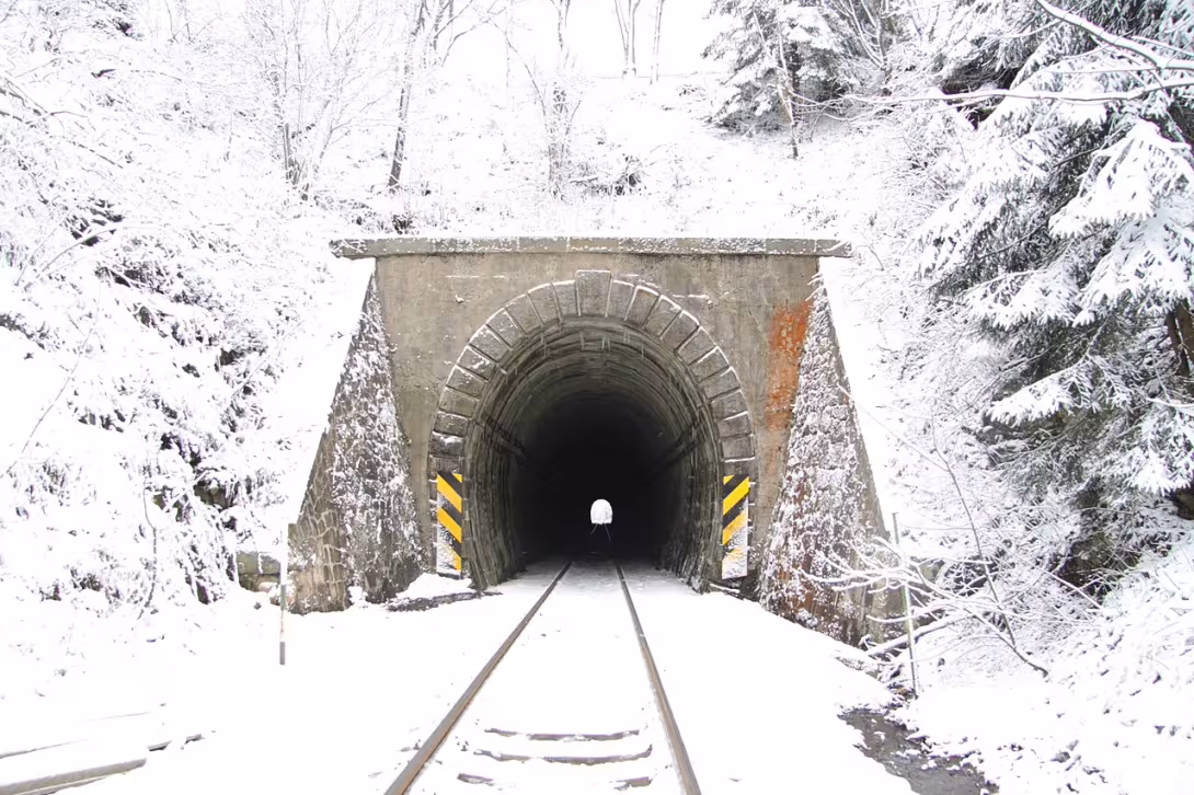 Dnešní pohled – Novoměstský tunel