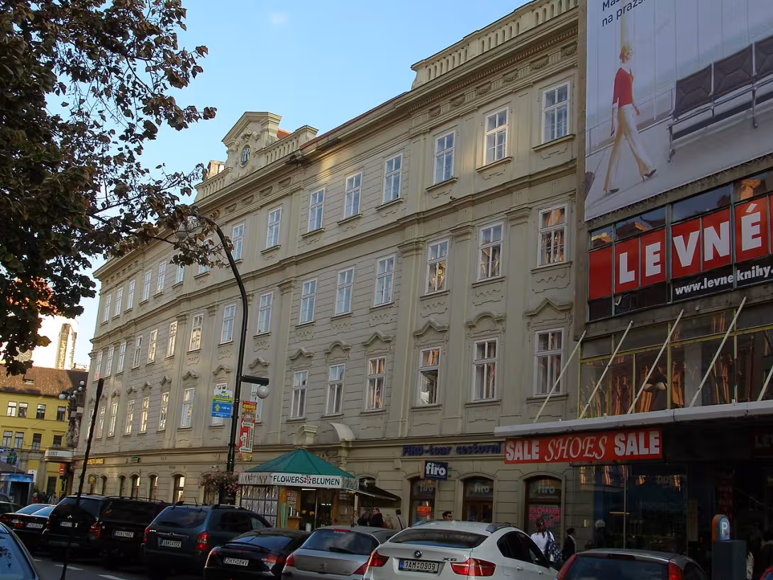Today's view – Palác Porgesů z Portheimu