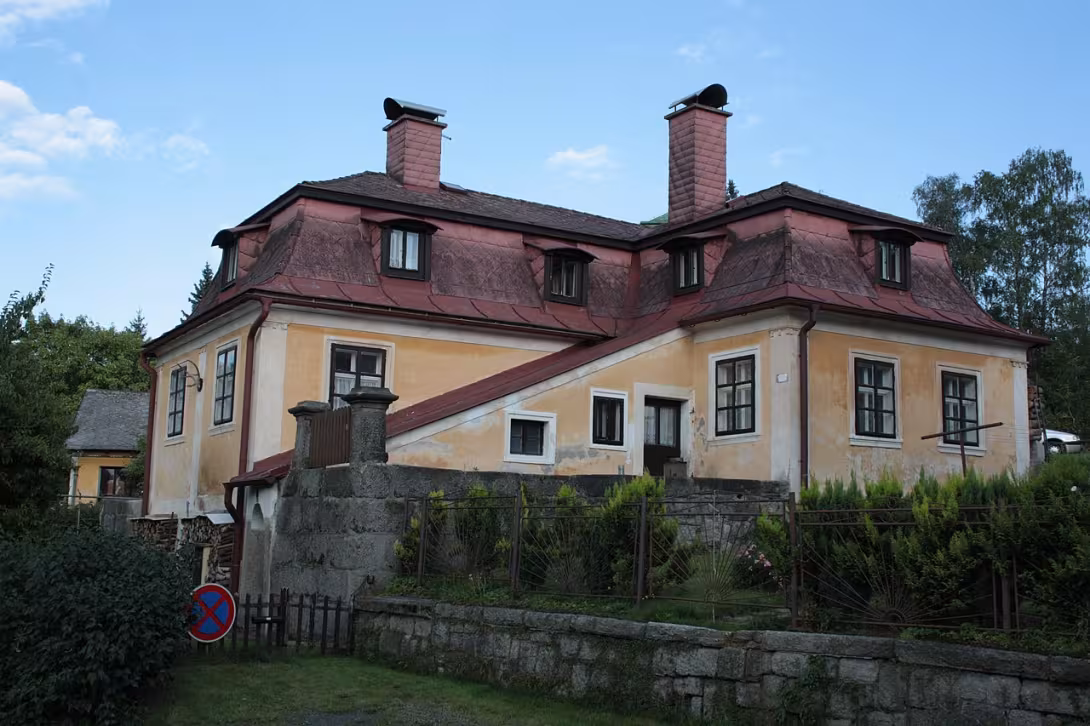 Dzisiejszy widok – Panská fořtovna
