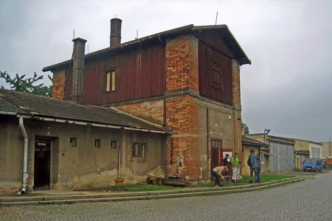 Heutige Ansicht – Parní vodárna Střekov