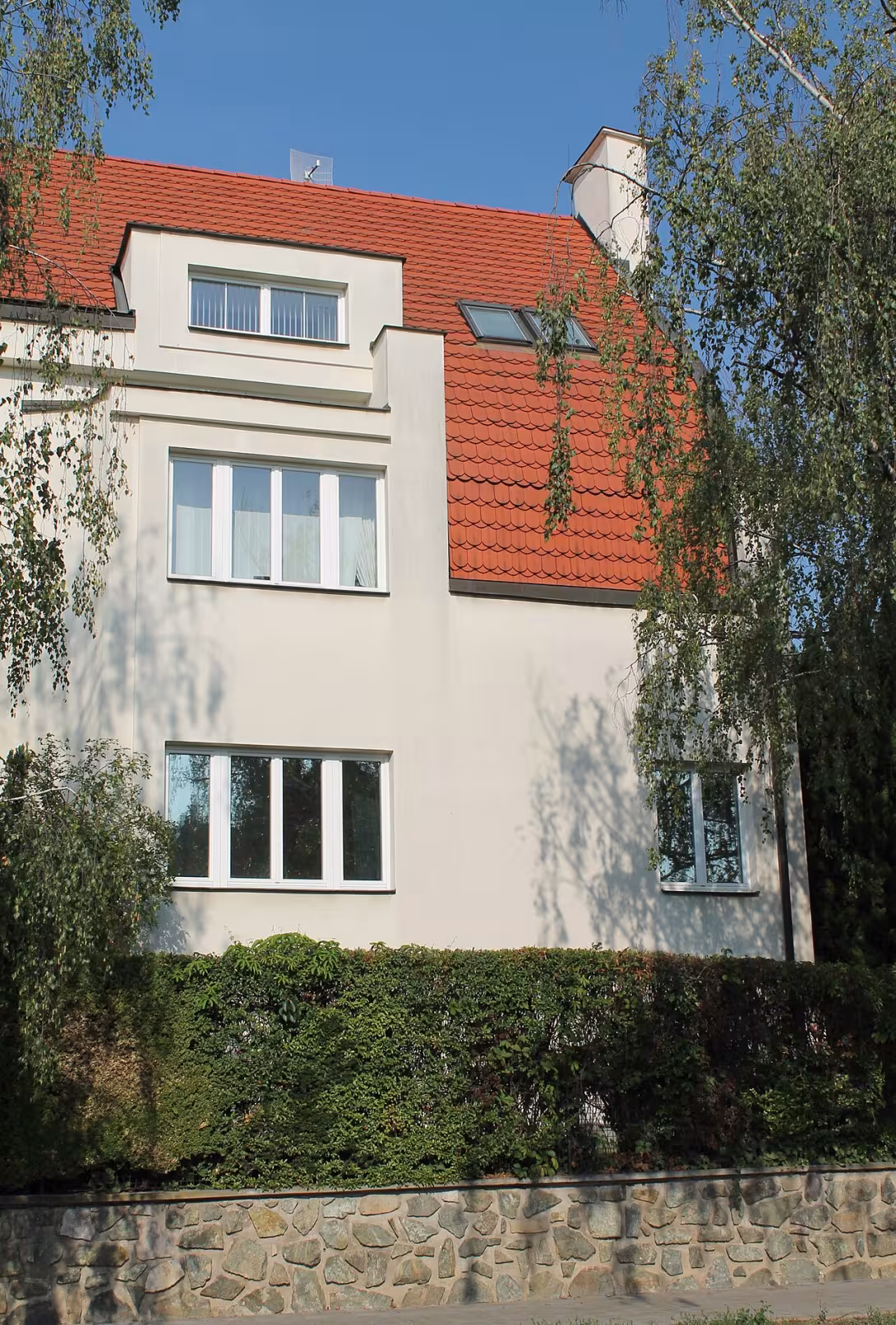 Dnešní pohled – Pavlíčkův rodinný dům