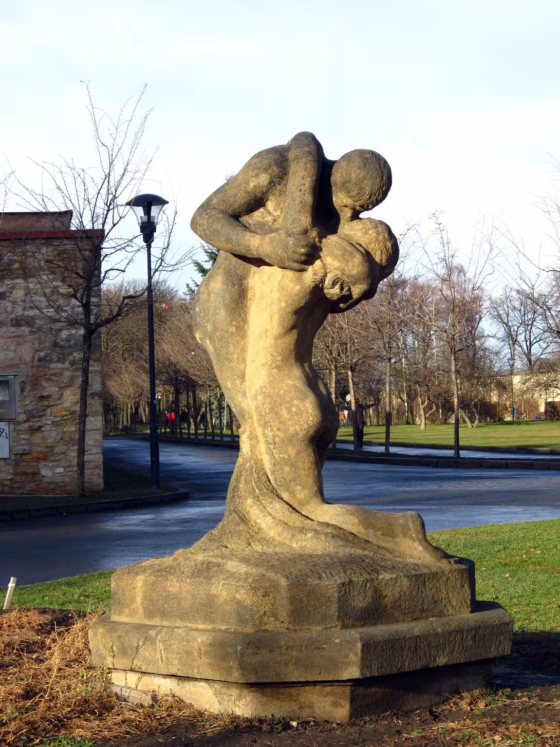 Dnešní pohled – Polibek (Hradčany)