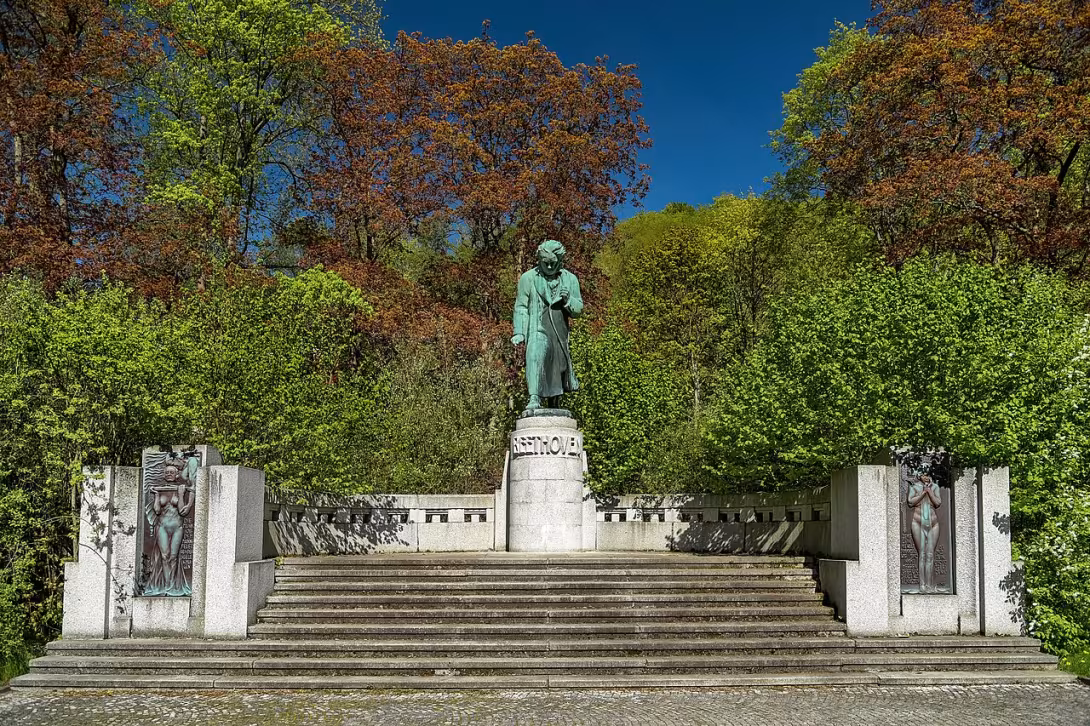 Dnešní pohled – Pomník Ludwiga van Beethovena